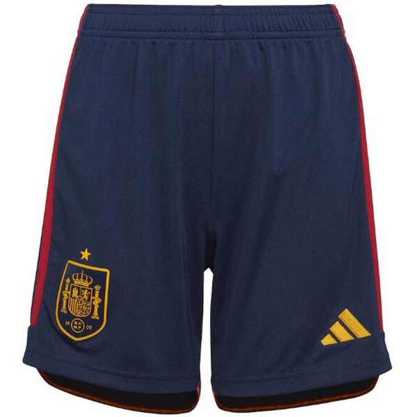 Spain home jersey shorts men's first soccer sportswear uniform football shirt pants 2022 world cup